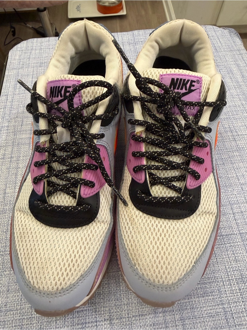 Nike air max 90 carnival colorful Women’s Athletic Sneakers - Picture 7 of 10